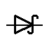 Schaltsymbol Schottkydiode