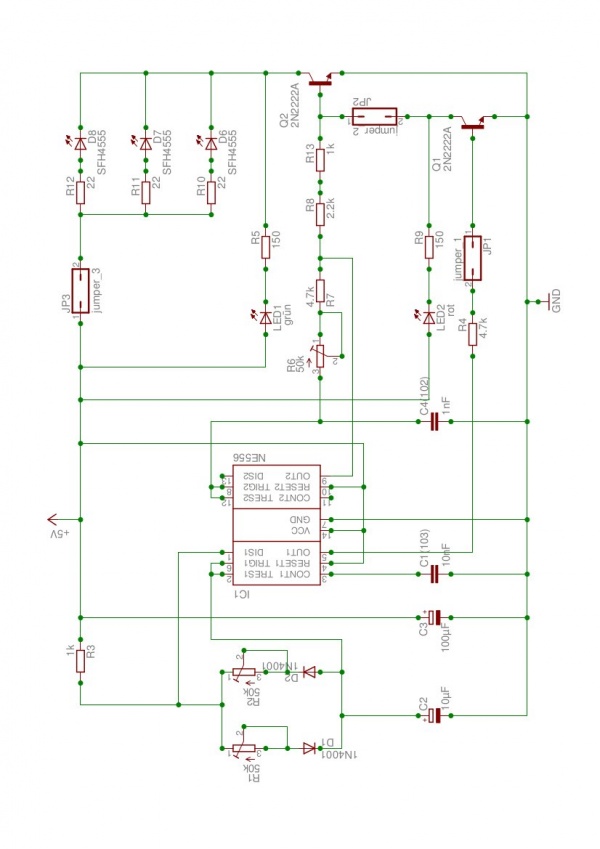Stromlaufplan IR-bake 1.1 kpl.