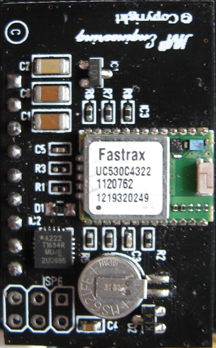 RP6 I2C GPS Empfänger