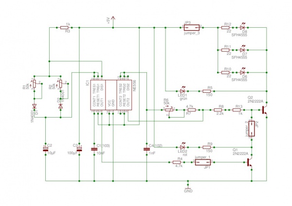 Stromlaufplan IR-bake 1.1 kpl.